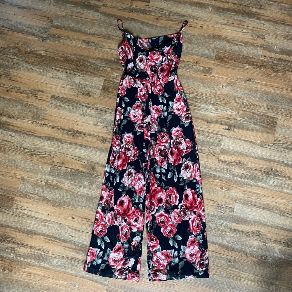 G By Guess Spring Floral Print Women’s Romper Jumper Size Medium